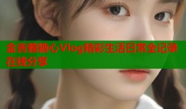 金善雅糖心Vlog精彩生活日常全记录在线分享