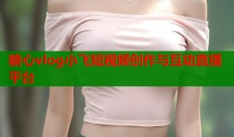 糖心vlog小飞短视频创作与互动直播平台