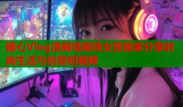 糖心Vlog洛丽塔商场女孩独家分享时尚生活与创意短视频