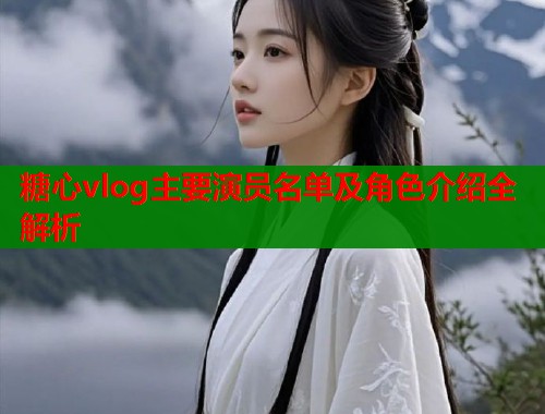 糖心vlog主要演员名单及角色介绍全解析