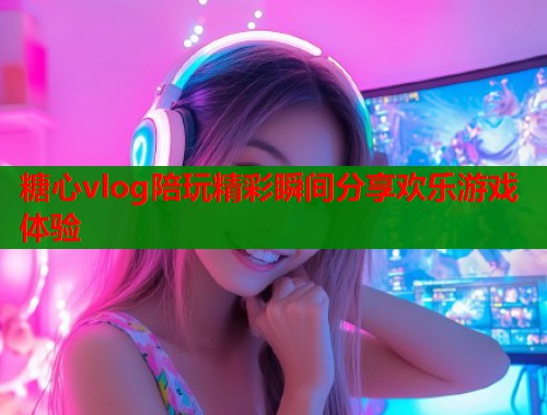 糖心vlog陪玩精彩瞬间分享欢乐游戏体验