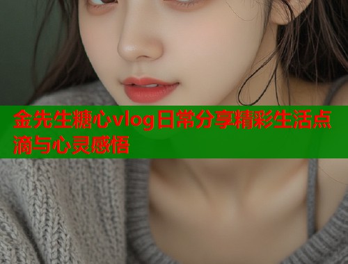 金先生糖心vlog日常分享精彩生活点滴与心灵感悟