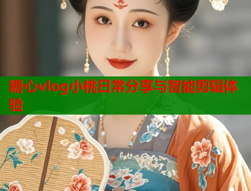 糖心vlog小桃日常分享与智能剪辑体验
