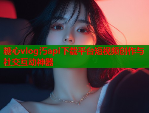 糖心vlog汅api下载平台短视频创作与社交互动神器