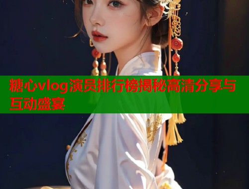 糖心vlog演员排行榜揭秘高清分享与互动盛宴
